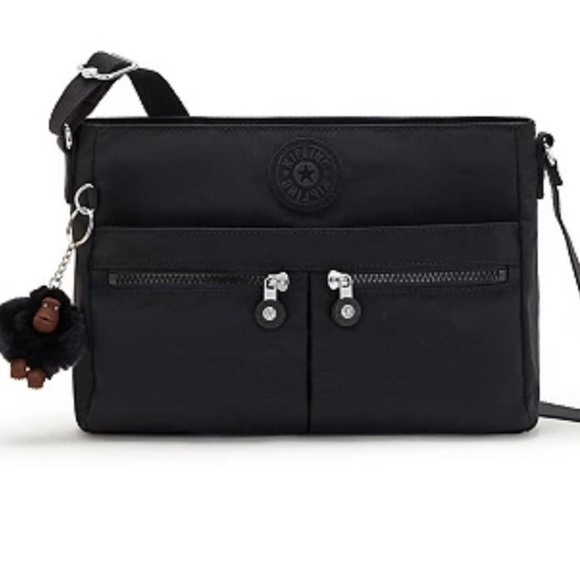 Kipling Bags Fabulous Kipling Angie Black Crossbody Bag With
